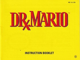 Nintendo NES Manual de instrucciones Dr. Mario