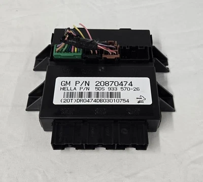 Chevrolet Tahoe K1500 LT 2007-14 5,3 L módulo de control de memoria de asiento ID-20870474 OEM Foto 1 de 4