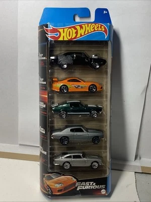 Hotwheels 1/64 🇨🇵 Fast And Furious 5pack mainline de 2023 Toyota Supra,charger - Photo 1/4