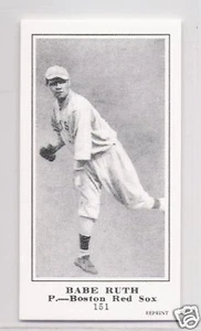 1916 M101-4 retro vuoto #151 Babe Ruth RISTAMPA - Foto 1 di 1