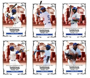 YASIEL PUIG 2013 LEAF EXCLUSIVE "6" CARD ROOKIE REDEMPTION SET/LOT! HOT ROOKIE - Picture 1 of 1
