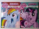 Lot Of 2 My Little Pony Jumbo Coloring And Activity Books Mlp New Never Used