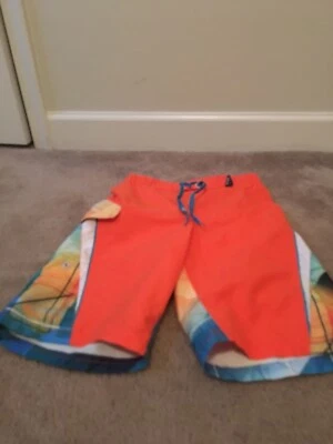 Pantalones cortos de natación ZeroXposur para niños con forro corto incorporado talla S multicolor Foto 1 de 4