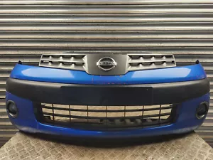 NISSAN NOTE BUMPER FRONT COMPLETE IN BLUE MK1 2005 - 2013 - Picture 1 of 14