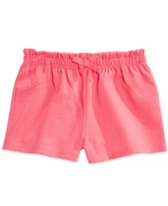 Pantalones Cortos First Impressions Bebé Niñas Talla 6-9 Meses Volantes Cintura en Coral - Imagen 1 de 5