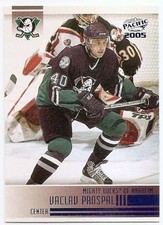 04/05 PACIFIC BLUE PARALLEL Hockey /250 (#1-50) U-Pick from List