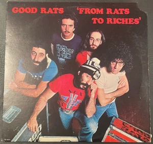 Good Rats - From Rats to Riches LP 1978 Passport Records PB 9825 PROMO TEAR - Picture 1 of 5
