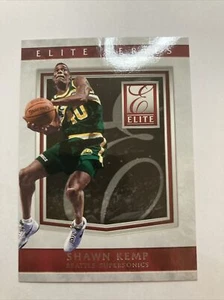 2015-16 Donruss Panini Elite Series Inserts #15 Shawn Kemp Seattle Sonics - Picture 1 of 3