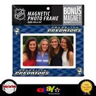 (HCW) Nashville Predators 4x6 or 5x7 Magnetic Picture Frame with Bonus Magnet