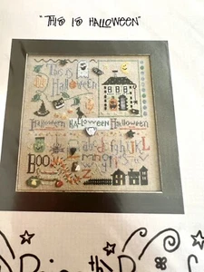 This is Halloween Raise The Roof cross stitch pattern chart 2010 - Picture 1 of 3
