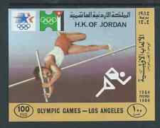 JORDAN 1984 OLYMPICS MINISHEET MNH CATGB£23.00 NICE! 	