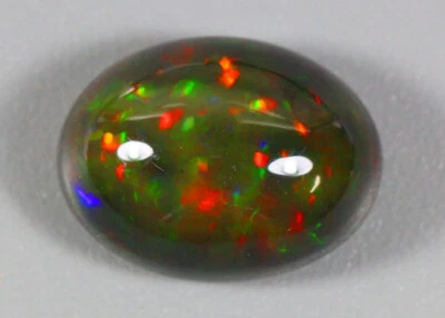 5.05 CTS_DAZZLING 3D FIRE_100 % NATURAL MULTI-COLOR FLASH SOLID WELO BLACK OPAL - Image 1 of 3