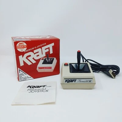 Kraft Premium III Joystick for PC with Original Box and Manual - Untested - Image 1 of 4