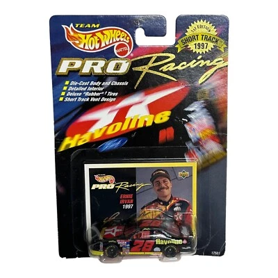 Neumático de goma Team Hot Wheels Pro Racing #28 Havoline Ernie Irvan primera edición 1997 nuevo en caja Foto 1 de 4