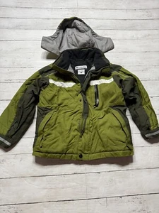 Columbia Youth Boys Green Winter Snowboarding Soft Insulated Ski Jacket Size 6/7 - Picture 1 of 6