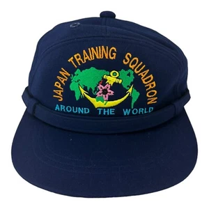 Vintage Japan Training Squadron Hat "Around the World". RARE. - Picture 1 of 18
