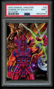1994 Marvel Universe Flair COMING OF GALACTUS #20 PSA 9 MINT - Freshly Graded! - Picture 1 of 2