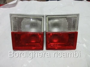 LANCIA PRISMA COPPIA FARO FANALE POSTERIORE REAR LAMPS LENS TAIL RÜCKLICHTGLAS - Imagen 1 de 4