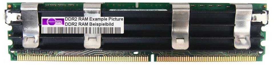 512MB Micron DDR2-667 PC2-5300F ECC Fb-dimm MT9HTF6472JY-667D5D4 Mac Pro 1Rx8 - Image 1 of 1