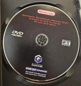 Nintendo GameCube Game Boy Advance  Preview DVD 2002 Disc Only - Picture 1 of 1