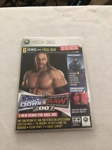 WWE SmackDown vs. Raw 2007 (Microsoft Xbox 360) Demo Disc # 65 Holiday 2006 COD - Picture 1 of 4