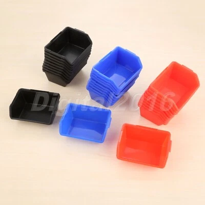 Plastic Bin Storage Bins Organiser Garage Containers Workshop Box 1/5/10 Piece - Image 1 of 4