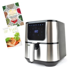 Healthkick XL Family Size Air Fryer Digital-Touch Stainless Steel Portable 5.5L - Picture 1 of 7
