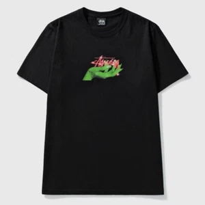 NUEVO CON ETIQUETAS Camiseta Stussy Oz Dorothy Manga Corta Camiseta Negra Nueva Hombres Talla XL - Imagen 1 de 2