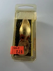 Vintage STORM LURES WIGGLE WART Pre Rapala Fishing• #V131 METALLIC COPPER - Picture 1 of 5