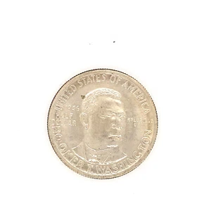 1946 Booker T Washington Half Dollar  - Picture 1 of 2