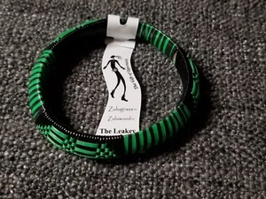 Zulugrass The Leakey Collection Handmade Women's African Bracelet Bangle - Picture 1 of 5