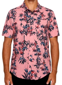 RVCA Bamboozled Cotton Short Sleeve Casual Shirt. Size M. NWT, RRP $79.99. - Picture 1 of 2