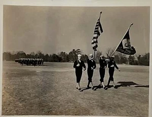 WW2 Photo U.S. Navy Sailors Battalion March - Picture 1 of 5