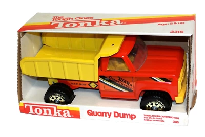 Tonka Quarry Dump Truck #2315 Pressed Steel Construction '83 High Grade MIB - Image 1 of 4