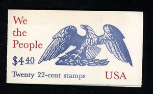 SCOTT 2355-59 BK162 BC37 1987 22 CENT CONSTITUTION BICENTENNIAL ISSUE MNH OG VF! - Picture 1 of 2