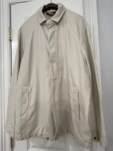 Loro Piana Men’s Light Weight Travel Jacket Cotton & Linen Blend Size L Italy - Picture 1 of 23