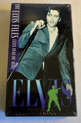 Elvis Files: Elvis Dead or Alive VHS SEALED NEW GoodTimes 1998 - Image 1 of 4
