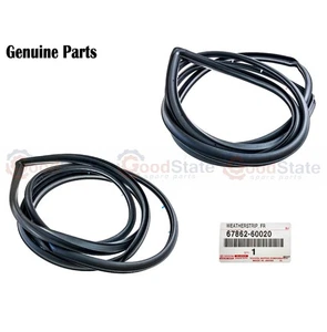 Genuine Toyota LandCruiser HZJ79 HZJ77 Front RH & LH Door Weatherstrip Rubber - Picture 1 of 5