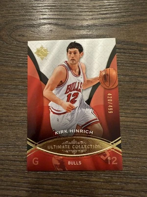 2008-09 Upper Deck Ultimate Collection #34 Kirk Hinrich #/499 - Image 1 of 2