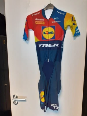 Original Santini Lidl Trek 2025 traje de sprint verano (S) - Imagen 1 de 2