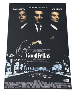 Martin Scorsese signed Autogramm Goodfellas 12x18 Foto Poster Authentic Beckett - Bild 1 von 3