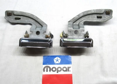 Early 1971 B body Charger Coronet Road Runner Satellite external door handle set - Image 1 of 4