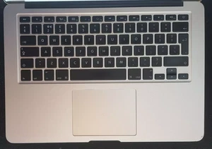 APPLE MACBOOK AIR A1466 2013 2014 2015 2017 TOPCASE KEYBOARD PALMREST TRACKPAD - Picture 1 of 3