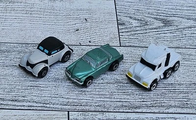 Vtg 1980s 90s lgt Galoob Micro Machine Cars Truck Lot Of 3 Miniature  - Image 1 of 4