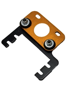 X cell MA 0845 CNC Gold Anodised Rear Rudder Servo Mount Kit Miniature Aircraft - Picture 1 of 3