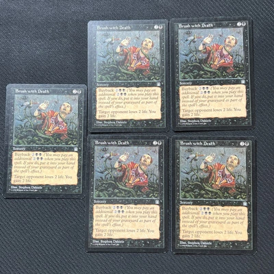 Brush with Death Magic The Gathering Mtg Playset Black Card 5 - Image 1 of 4