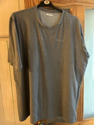 men’s columbia t shirt size 3xlt grey - Image 1 of 3