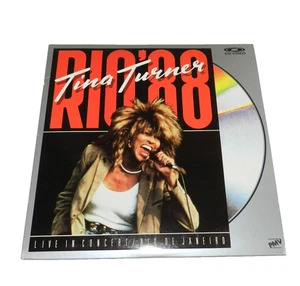 TINA TURNER - RIO '88, LIVE IN CONCERT IN RIO DE JANEIRO Laserdisc LD MUSIC RARE - Picture 1 of 13