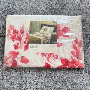 Vintage Wamsutta Lustercale Full Flat Boho Cottagecore Floral Bloomcore 19030 - Picture 1 of 5