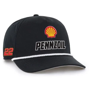 Men's '47 Black Joey Logano Hitch Rope Adjustable Hat - Picture 1 of 3